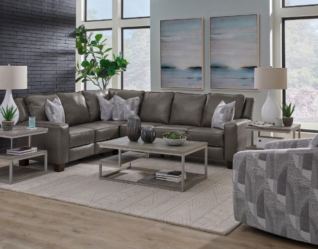 Southern Motion™ Customizable Primrose Hill 3-Piece Power Reclining Sectional with Power Headrest-1
