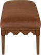 TOV Furniture Oodle Bronze/Walnut Bench-4