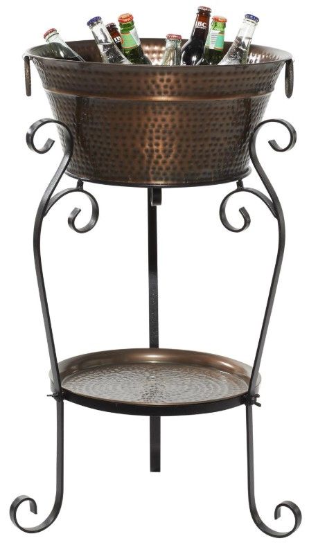 Deco Marche Copper Scroll Ice Bucket-2
