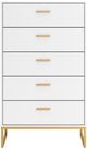 Signature Design by Ashley® Socalle Matte White Chest-1