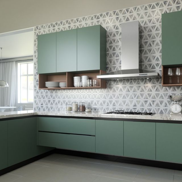View of a XO wall mounted range hood in a modern kitchen View of a XO wall mounted range hood in a modern kitchen