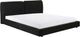 Moe's Home Collection Zeppelin Heather Black Queen Bed-4