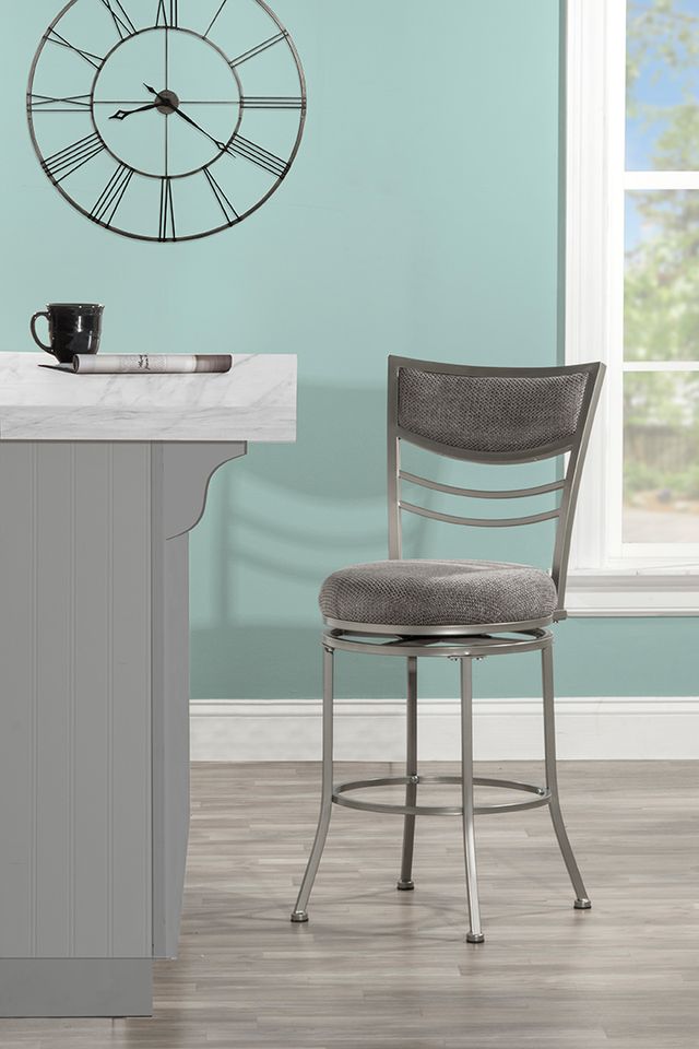 HH2 Home Amherst Champagne Swivel Counter Stool-3