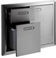 LYNX® Professional Ventana 30" Stainless Steel Door Drawer Combination-1