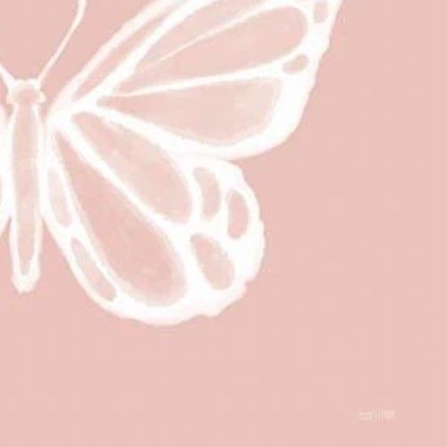 Classy Art Blush Butterfly by Dakota Diener Wall Art-1