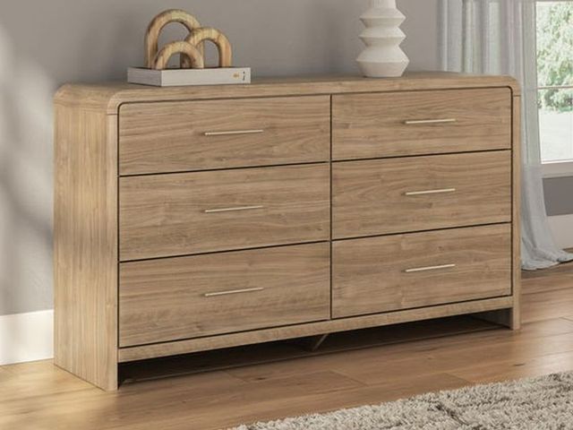 Signature Design by Ashley® Gramburg Warm Natural Brown Dresser-1