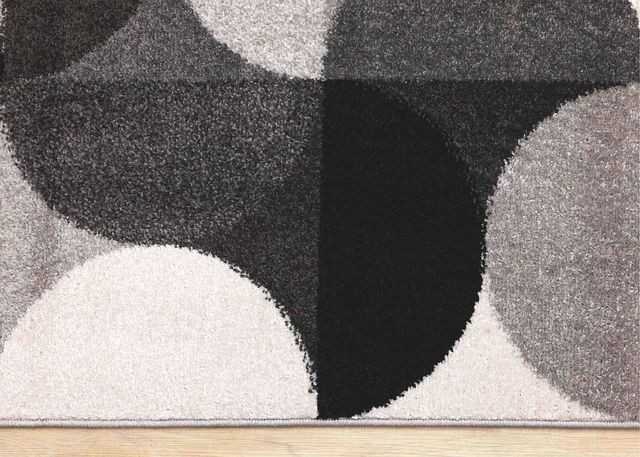 Kalora Interiors Eclipse Grey/White 5'x8' Style 3 Area Rug-3