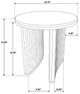 Coaster® Adina Light Brown Side Table-2