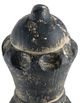 A & B Home Black Magnesia Finial Decorative Object-2