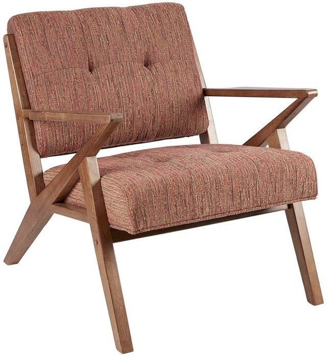 Olliix by INK+IVY Orange Rocket Lounge Chair-2