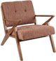 Olliix by INK+IVY Orange Rocket Lounge Chair-2