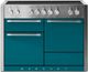 AGA™ Mercury 48" Stainless Steel Pro Style Induction Range with Salcombe Blue Door-0