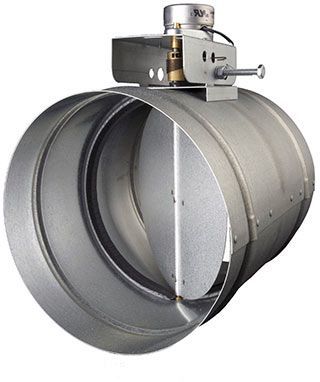 Broan® 6" Automatic Make-Up Air Damper