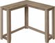 Monarch Specialties Inc. Dark Taupe 36" Corner Console Table-0