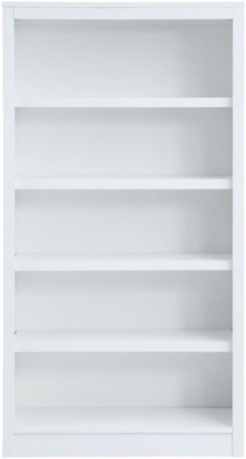 Winners Only® Fresno White Bookcase-1