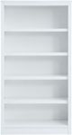 Winners Only® Fresno White Bookcase-1