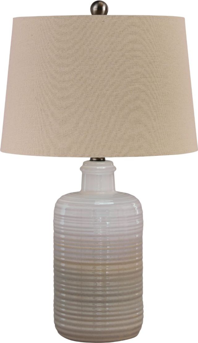 Signature Design by Ashley® Marnina Taupe Table Lamp-0