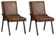 Ashley® Zumbado Black/Brown Upholstered Dining Chair-5