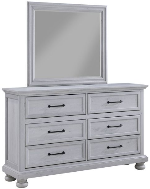 Emerald Home Larchmont Oyster Shell Dresser-3