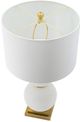 A & B Home Gold/White Globe Table Lamp-2