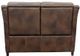 BarcaLounger© Warrendale Worthington Cognac Reclining Loveseat-4