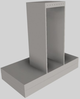Vent-A-Hood® K Series 36" Stainless Steel Contemporary Wall Mounted Range Hood-4