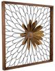 A & B Home Ashlyn Gold/White Bloom Wall Decor-1