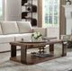 Uttermost® Vance Dark Bronze Mappa Burl Coffee Table-1