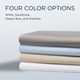 Tempur-Pedic® TEMPUR-Breeze® 2-Piece White TENCEL™ Lyocell Queen Pillow Cases-4