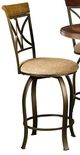 Powell® Hamilton 5-Piece Bronze/Medium Cherry Gathering Table Set-2