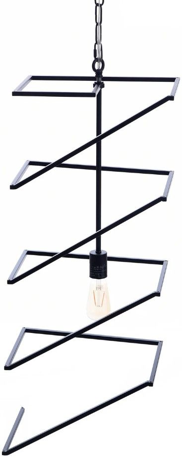 Harp & Finial® Indra Black Pendant-0