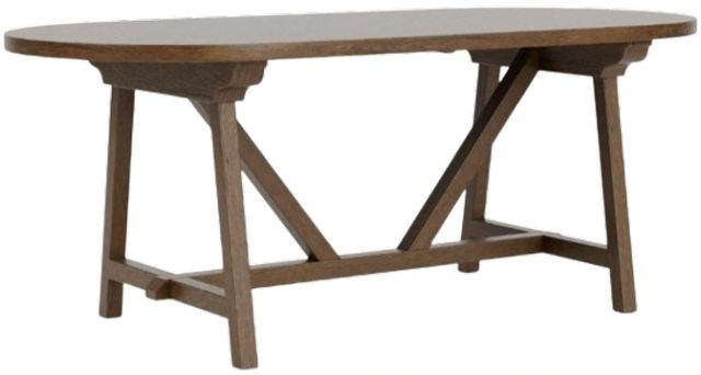 Riverside Furniture Calhoun Whiskey Oak Oval Dining Table-0