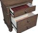 aspenhome® Oxford Cocoa 2-Drawer Nightstand-2
