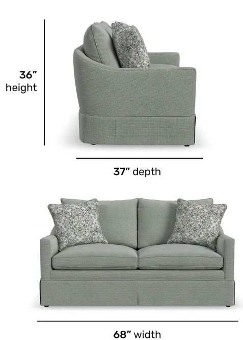 Flexsteel® Customizable Eleanora Loveseat-2