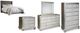 Signature Design by Ashley® Coralayne 5-Piece Gray Queen Upholstered Bed Set-0