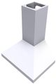 Vent-A-Hood® 30" White Wall Mounted Range Hood-1