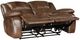 Homelegance® Ellicott Brown Manual Reclining Loveseat-2