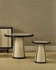Currey & Company Deanna Black/Ivory Raffia Accent Table-5
