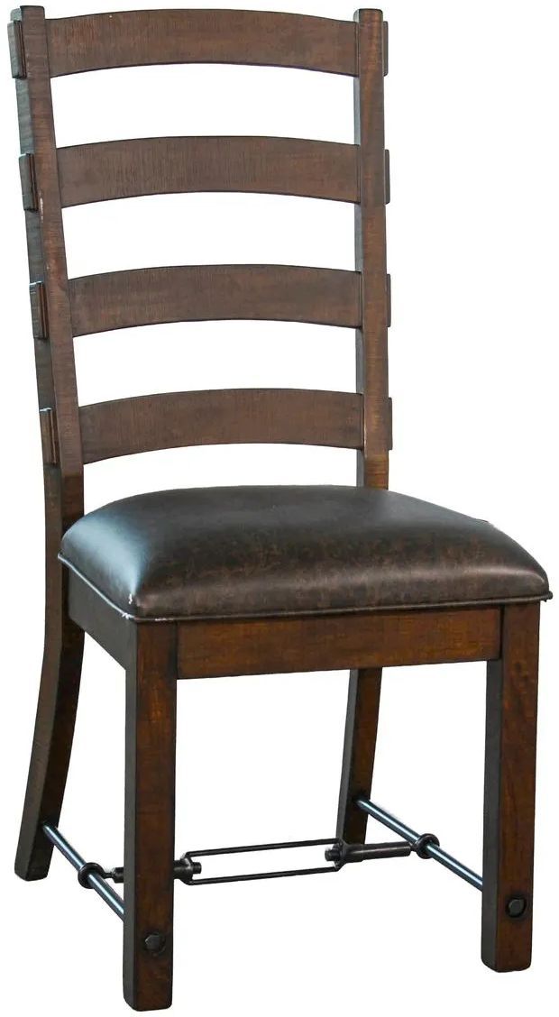 Sunny Designs™ Homestead Tobacco Leaf Ladderback Dining Chair-0