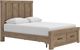 Signature Design by Ashley® Oliandon 3-Piece Light Brown Queen Storage Panel Bedroom Set-2