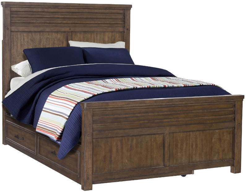 Samuel Lawrence Furniture Granite Falls Dark Wood Youth Full