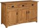 Country Classic Collection Customizable Mission 3-Door Buffet-0