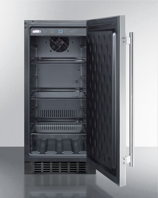 Summit® 3.0 Cu. Ft. Stainless Steel Outdoor Refrigerator-2