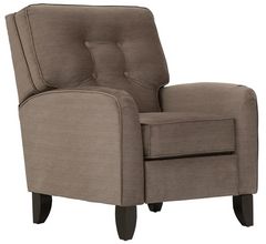 Hughes Furniture® Joffrey Sable Reclining Chair