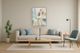 Classy Living Pastel Muse in Contemplation Wall Art-1