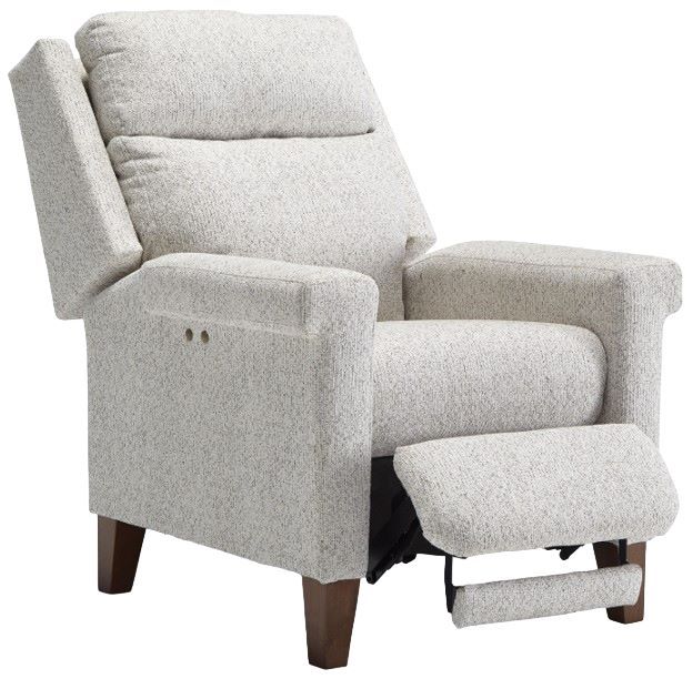 Best® Home Furnishings Customizable Prima Dark Walnut Power High Leg Recliner-1