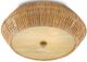 Currey & Company Antibes Natural Flush Mount Lighting-1