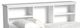 Elements International Cali Kids White Twin Wall Bed-2