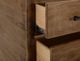 International Furniture Direct Merida Barrel Brown Dresser-5