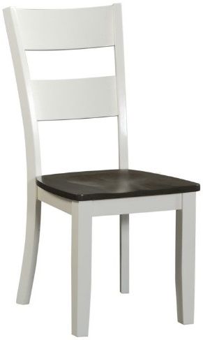 American Wholesale Furniture 5-Piece Grey/White Dining Set-2